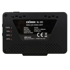 DÖRR VL-12 S MINI LED VIDEO LYS - Billede 6
