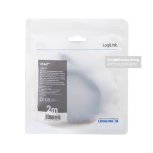 LOGILINK USB-C - USB-C PD KABEL 1M DISPLAY - Billede 6
