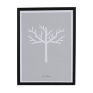 ALU SMAL SORT MAT 18X24CM - Billede 1