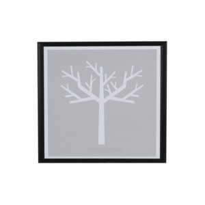 ALU SMAL SORT MAT 40X40CM - Billede 1