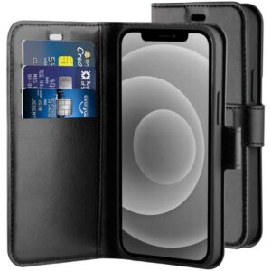 BE HELLO IPHONE 12 MINI WALLET CASE SORT - Billede 1