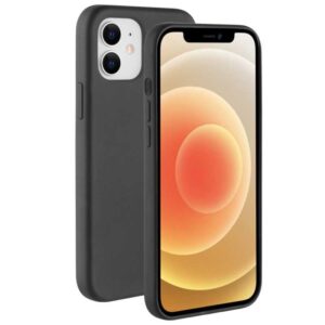 BE HELLO IPHONE 12MINI LIQUID SILICON CASE SORT - Billede 1