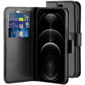 BE HELLO IPHONE 12PRO MAX WALLET CASE SORT - Billede 1