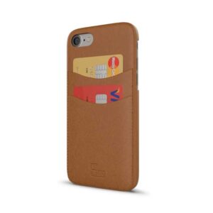 BE HELLO IP8/7/6 BACKCASE M.KORT BRUN - Billede 1