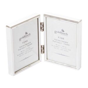 GOLDBUCH FINE 6X9CM X2 SØLV - Billede 1