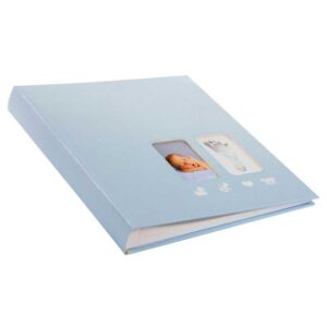 GOLDBUCH 15399 BABYALBUM FIRST STEP BLÅ - Billede 1