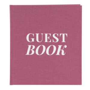 GOLDBUCH 48598 GÆSTEBOG LINUM 2.0 FUCHSIA - Billede 1
