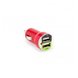 SBOX 12V OPLADER 2,1A RØD - Billede 1
