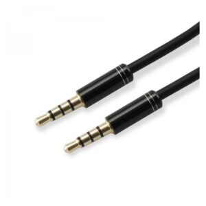 SBOX AUX KABEL 1,5M SORT - Billede 1
