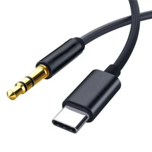 SWISS+GO KABEL 3,5 MM JACK - USB-C - Billede 1
