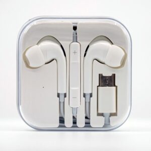 HHC USB-C IN-EAR M/MIKROFON HVID - Billede 1