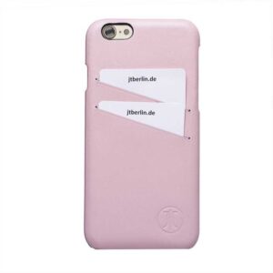 JT BERLIN IPHONE 8/7/6 COVER M/KORT LÆDER ROSE - Billede 1