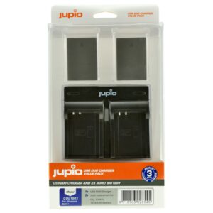 JUPIO OLYMPUS 2X BATTERI BLN-1+DUO CHARGER - Billede 1