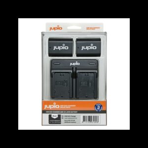 JUPIO SONY 2X BATTTERI NP-FZ100 2040MAH+DUO CHARGER - Billede 1