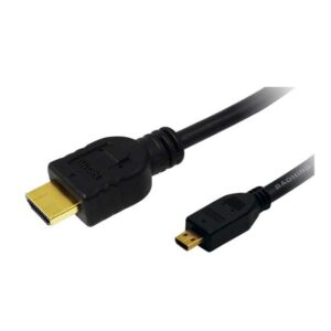 LOGILINK 1.4 HDMI-HDMI MICRO KABEL 1,5M - Billede 1