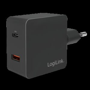LOGILINK 220V 1XUSB-A 1XUSB-C 18W - Billede 1