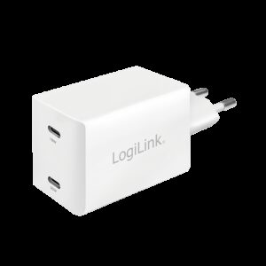 LOGILINK 220V 2XUSB-C 48W - Billede 1