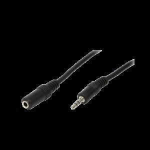 LOGILINK 3.5MM JACK M-F KABEL 3M - Billede 1