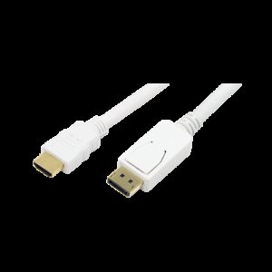 LOGILINK DISPLAY PORT/M - HDMI-A/M KABEL 2M - Billede 1