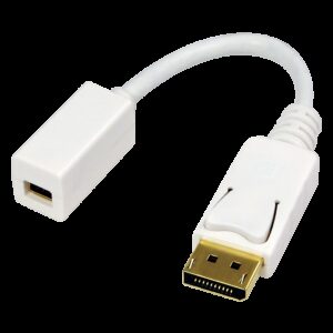 LOGILINK DISPLAY PORT/M - MICRO DISPLAY PORT/F 1080P ADAPTER - Billede 1