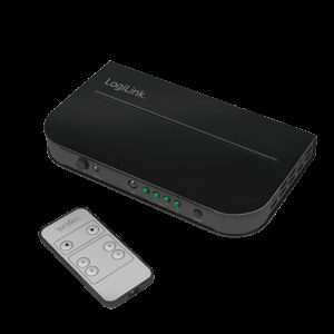 LOGILINK HDMI SWITCH 4X 4K M/FJERNBETJENING - Billede 1