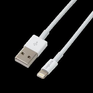 LOGILINK LIGHTNING - USB-A KABEL MFI 1M - Billede 1