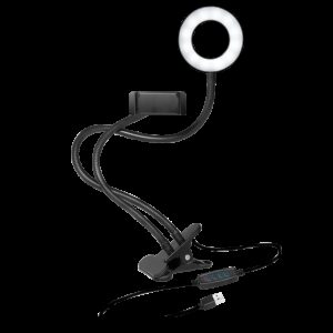 LOGILINK MOBIL LED RING LIGHT 8,5CM - Billede 1