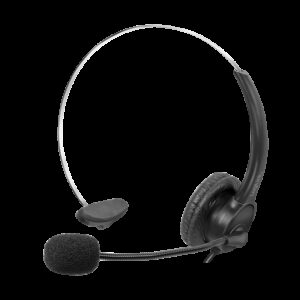 LOGILINK MONO HEADSET M/MIKROFON USB - Billede 1