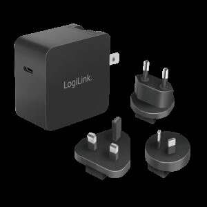 LOGILINK REJSEADAPTER USB-C 65W - Billede 1