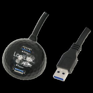 LOGILINK USB 3.0 HUB 2XUSB-A - Billede 1