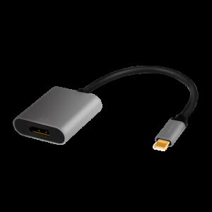 LOGILINK USB-C/M - DISPLAY PORT/F 4K ADAPTER - Billede 1