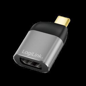 LOGILINK USB-C/M - DISPLAYPORT/F 4K ADAPTER - Billede 1