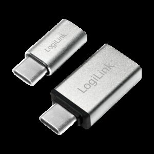 LOGILINK USB-C/M - USB-A/F ADAPTER SÆT - Billede 1