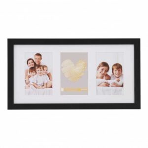 MILANO SORT 10X15CM X3 LODRET - Billede 1