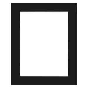 PASSEPARTOUT SORT 24X30CM - 18X24CM - Billede 1