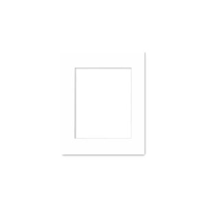 PASSEPARTOUT HVID 40X50 - A3 (29,7X42) CM - Billede 1