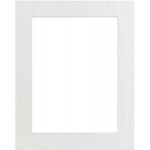 PASSEPARTOUT HVID A5 - 10X15CM - Billede 1