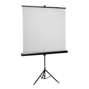 SBOX PROJEKTOR LÆRRED 200X200CM 3-FOD - Billede 1