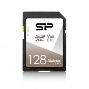 SILICON POWER SDXC SUPERIO V60 128GB - Billede 1