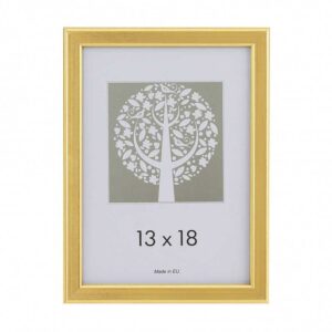 SLIM TRÆ GULD 10X13CM - Billede 1