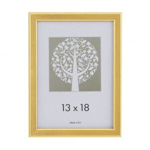 SLIM TRÆ GULD 9X12CM - Billede 1