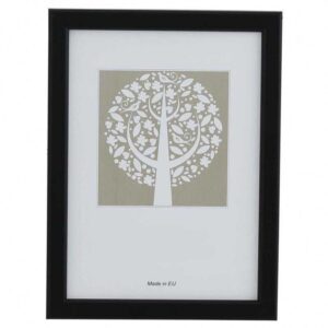 SLIM TRÆ SORT 13X17CM - Billede 1