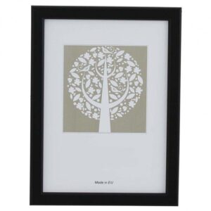 SLIM TRÆ SORT 40X50CM - Billede 1