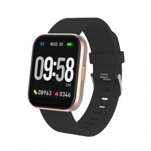 SWISS GO SMART UR ZURICH ROSE - SORT REM - Billede 1