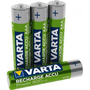 VARTA AKKU POWER AAA 800MAH 4PAK - Billede 1