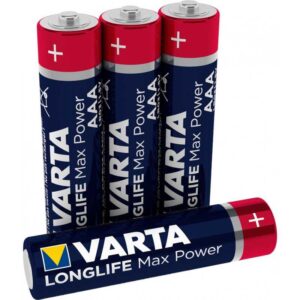 VARTA LONGLIFE MAX POWER AAA 4PAK - Billede 1
