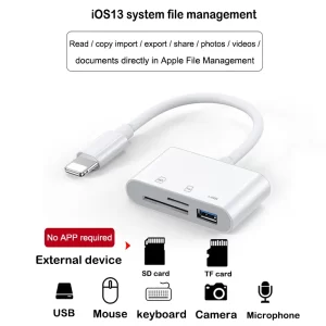 HHC KORTLÆSER/HUB LIGHTNING - Billede 4