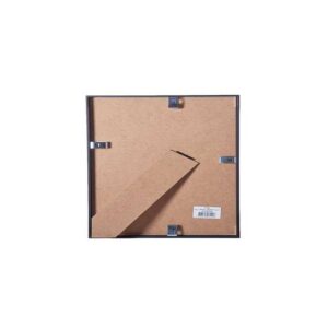 ALU SMAL SORT MAT 30X30CM - Billede 2