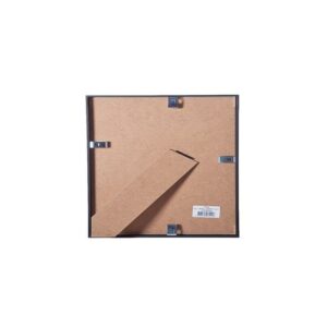 ALU SMAL SORT MAT 40X40CM - Billede 2