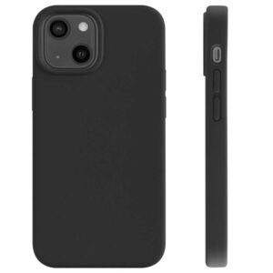 BE HELLO IPHONE 13 MINI LIQUID SILCONE CASE SORT - Billede 2